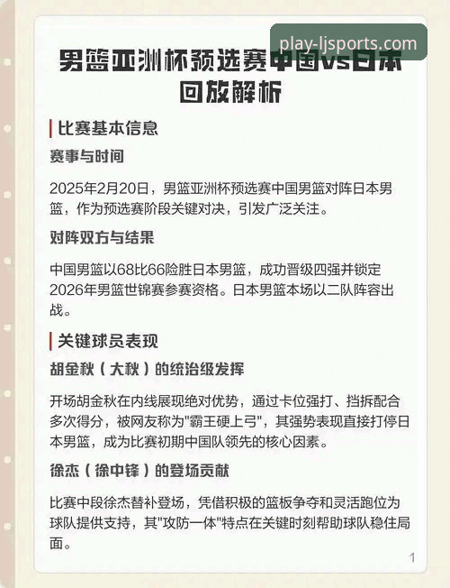 乐竞体育App 复盘CBA焦点战:掌握赛事分析的实用技巧